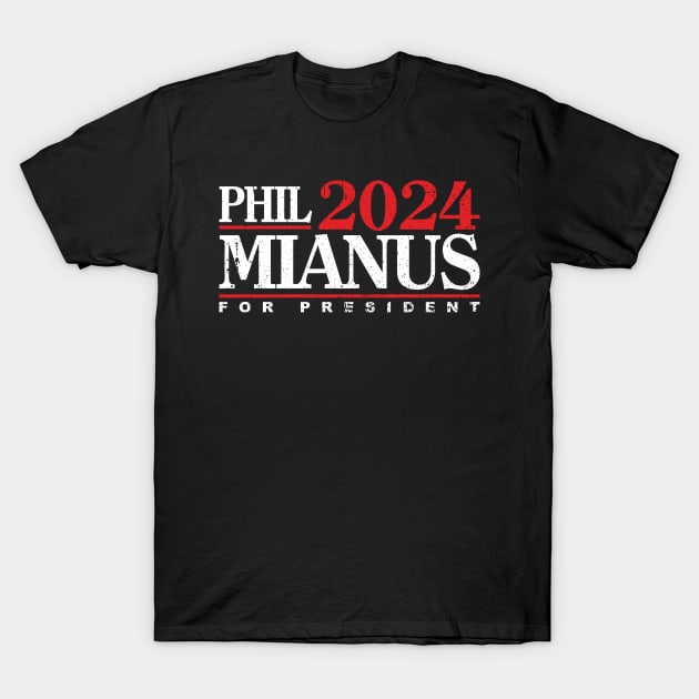 Phil Mianus 2024 T-Shirt by Noureddine Ahmaymou 